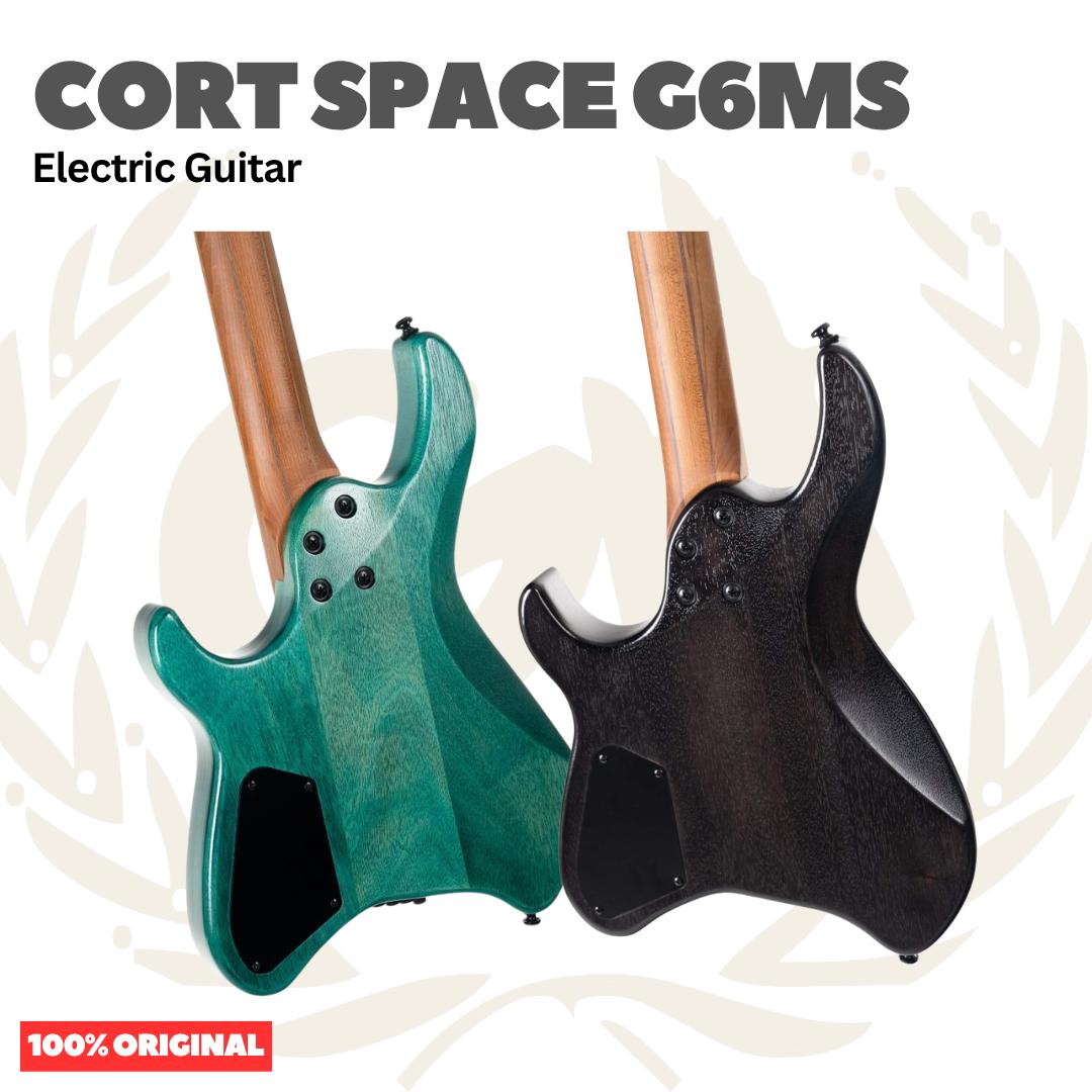 Cort Space G6MS Headless Multiscales Electric Guitar w/Bag - Gitar Listrik Elektrik