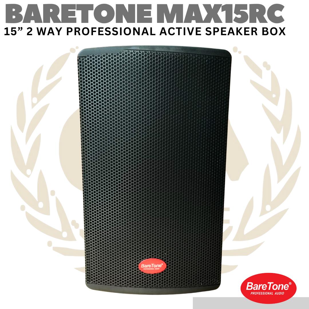 BARETONE MAX15RC 15" Active Speaker | Spiker Aktif Max 15 RC