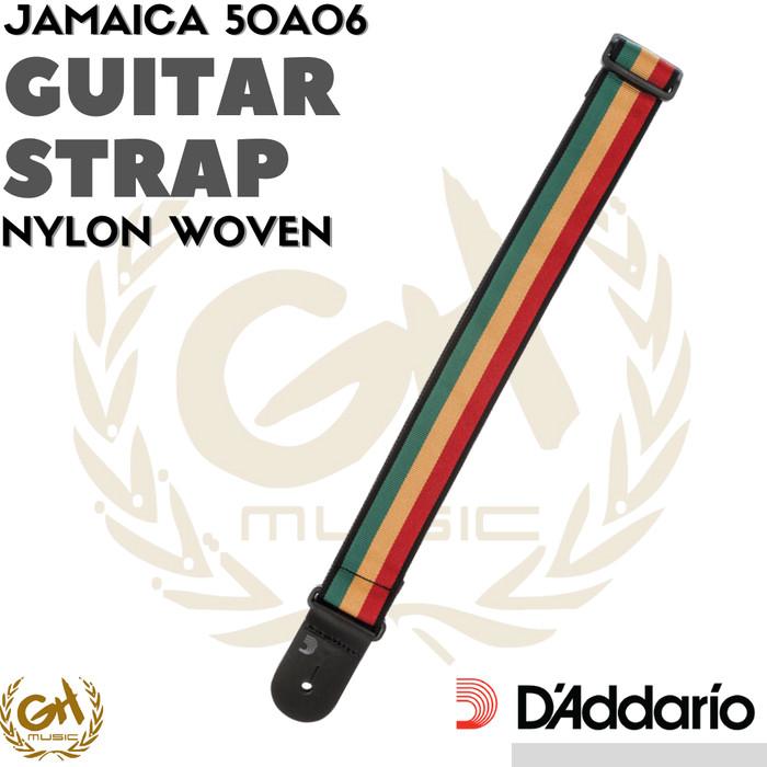 D'ADDARIO JAMAICA 50A06 NYLON WOVEN GUITAR STRAP