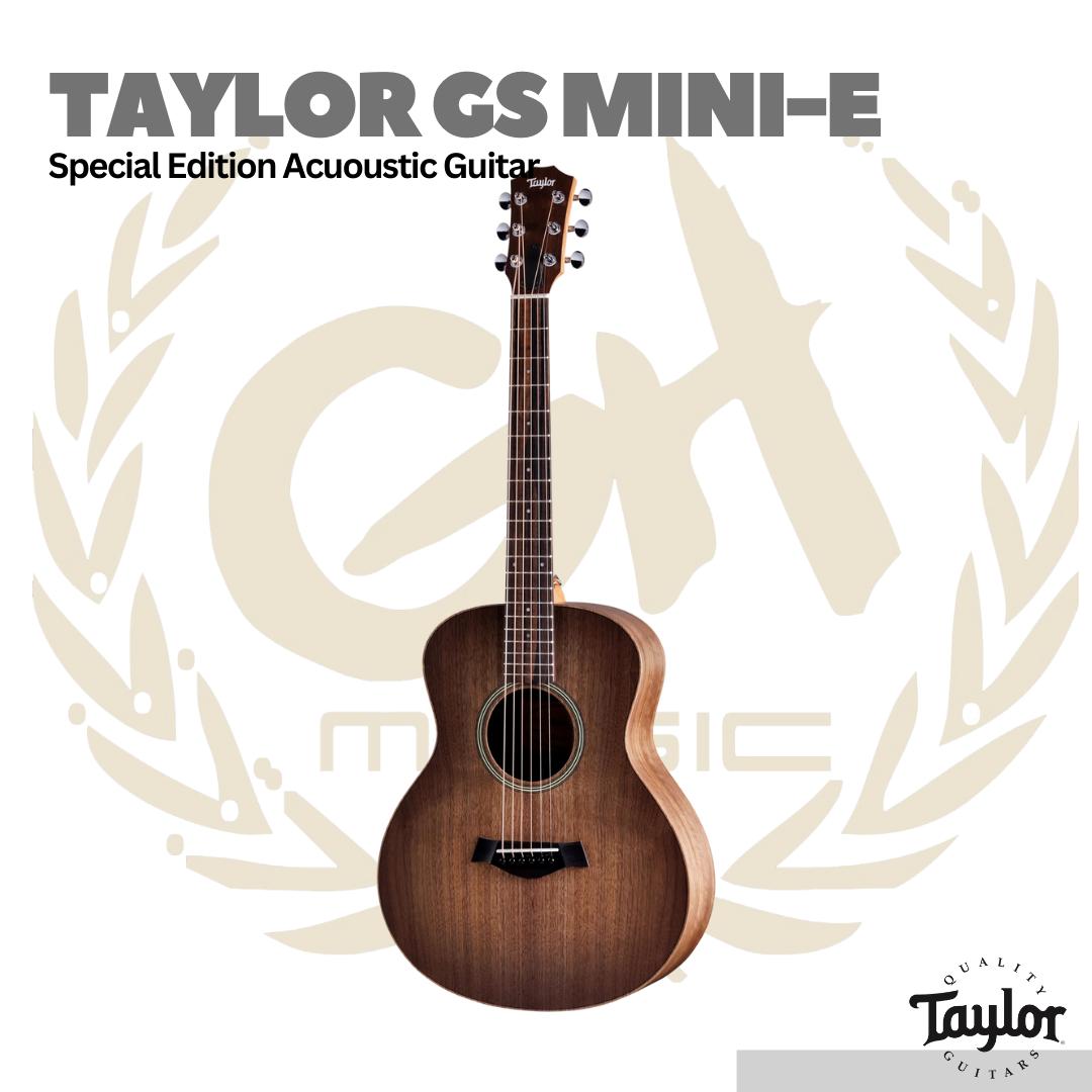Taylor GS Mini-E Special Edition Acoustic Guitar w/Bag - Gitar Akustik