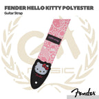 Fender Hello Kitty Polyester Guitar Strap - Strep Gitar