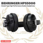 Behringer HPS5000 Closed-Type High-Performance Studio Headphones - HPS 5000 Headphone Studio Original Asli