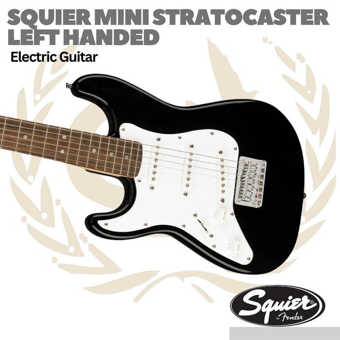 Squier Mini Stratocaster Left-Handed Electric Guitar - Gitar Kidal