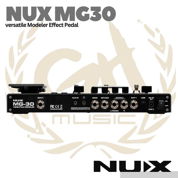 NUX MG30 Multi-Effect Pedal for Electric Guitar - Efek Gitar