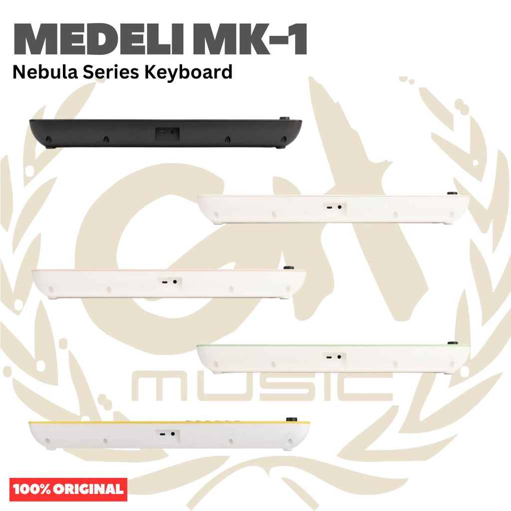 MEDELI MK-1 37-Keys Nebula Series Keyboard Portable - MK1 Keyboard Mini USB-C Original Asli