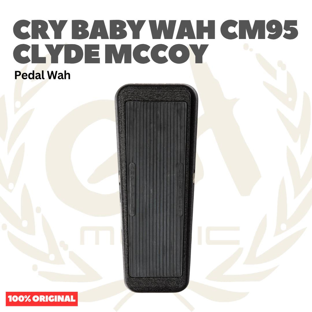 CRY BABY WAH CM95 Clyde McCoy Effects Pedal Wah - Efek Pedal Gitar Bass