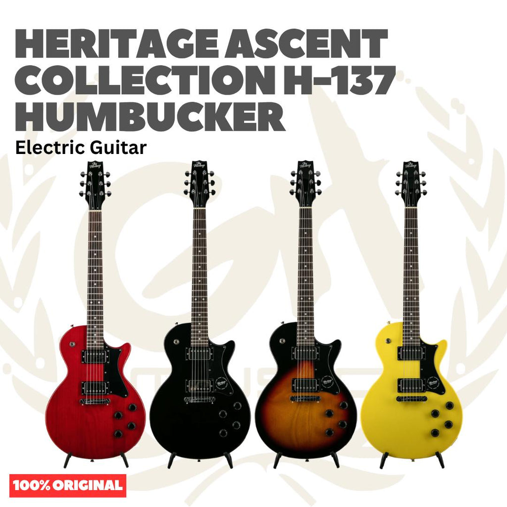 Heritage Ascent Collection H-137 Humbucker Electric Guitar - Gitar Listrik Elektrik