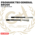 PROMARK TB5 General Brush Telescopic Wire Brush - Stik Brass Snare Stik Kawat Jazz Original Asli