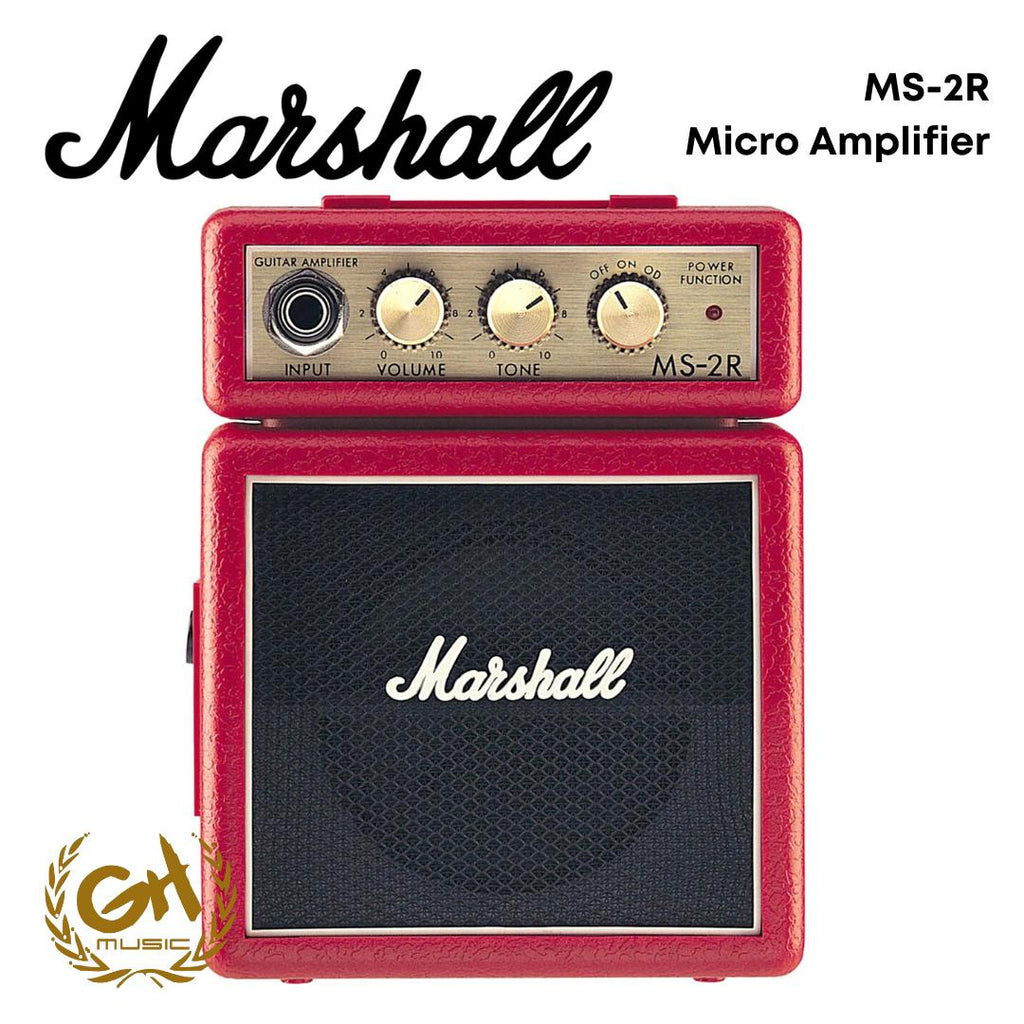Marshall MS-2R Micro Amplifier - RED