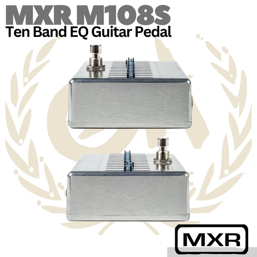 MXR M108S 10 BAND EQ Guitar Effects Pedal | Jim Dunlop Efek Gitar M108