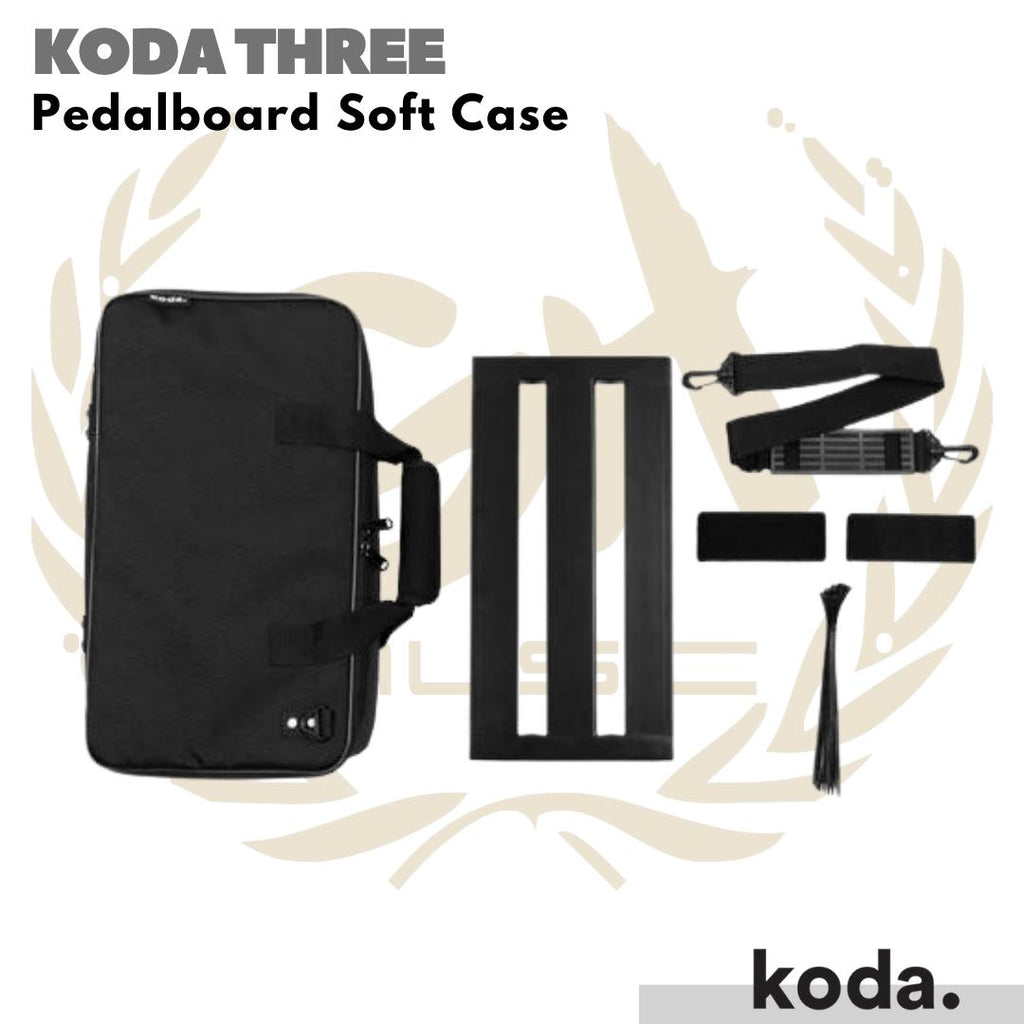 Koda Essential Effect Pedal Soft Case TREE + Pedalboard | Tas Efek