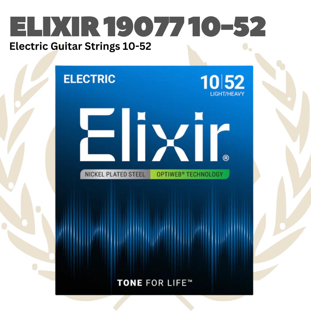 ELIXIR 19077 Optiweb Electric Guitar Strings 10-52 | Senar Gitar