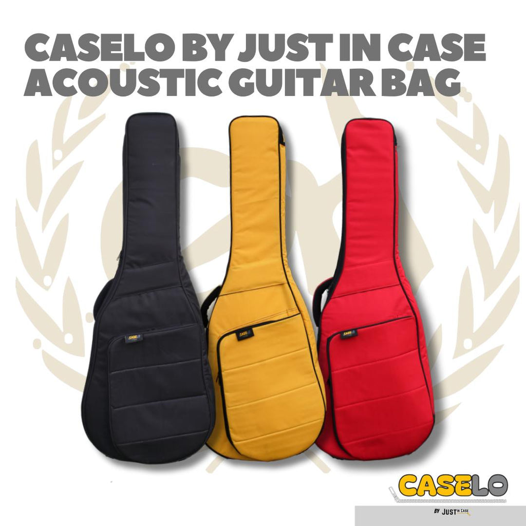 Caselo By Just In Case Acoustic Guitar GigBag - Tas Gitar Akustik
