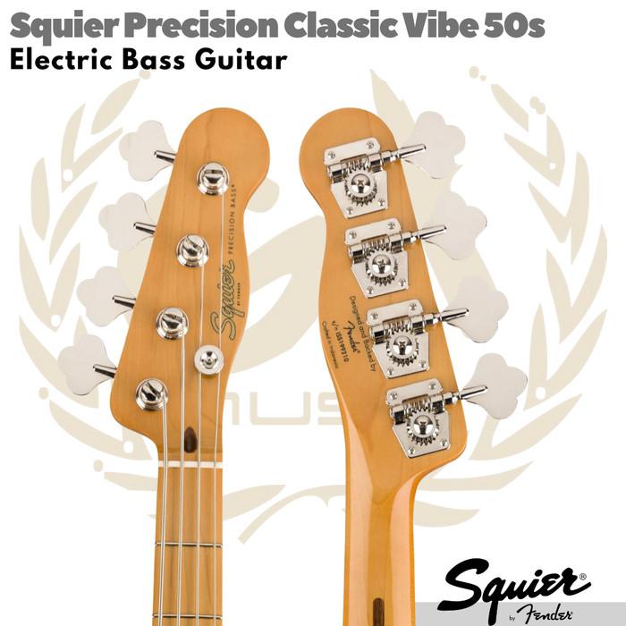 SQUIER PRECISION Classic Vibe 50s Electric Bass Guitar | Elektrik Listrik