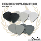Fender Nylon Guitar Picks, 351 Shape 12-Pack - Pick Gitar Bass