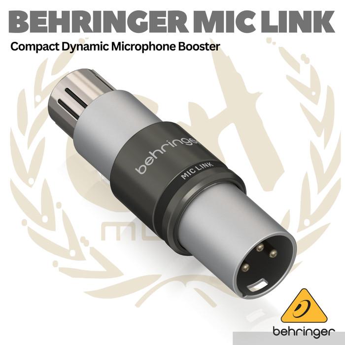 Behringer Mic Link Dynamic Microphone Booster and Preamp