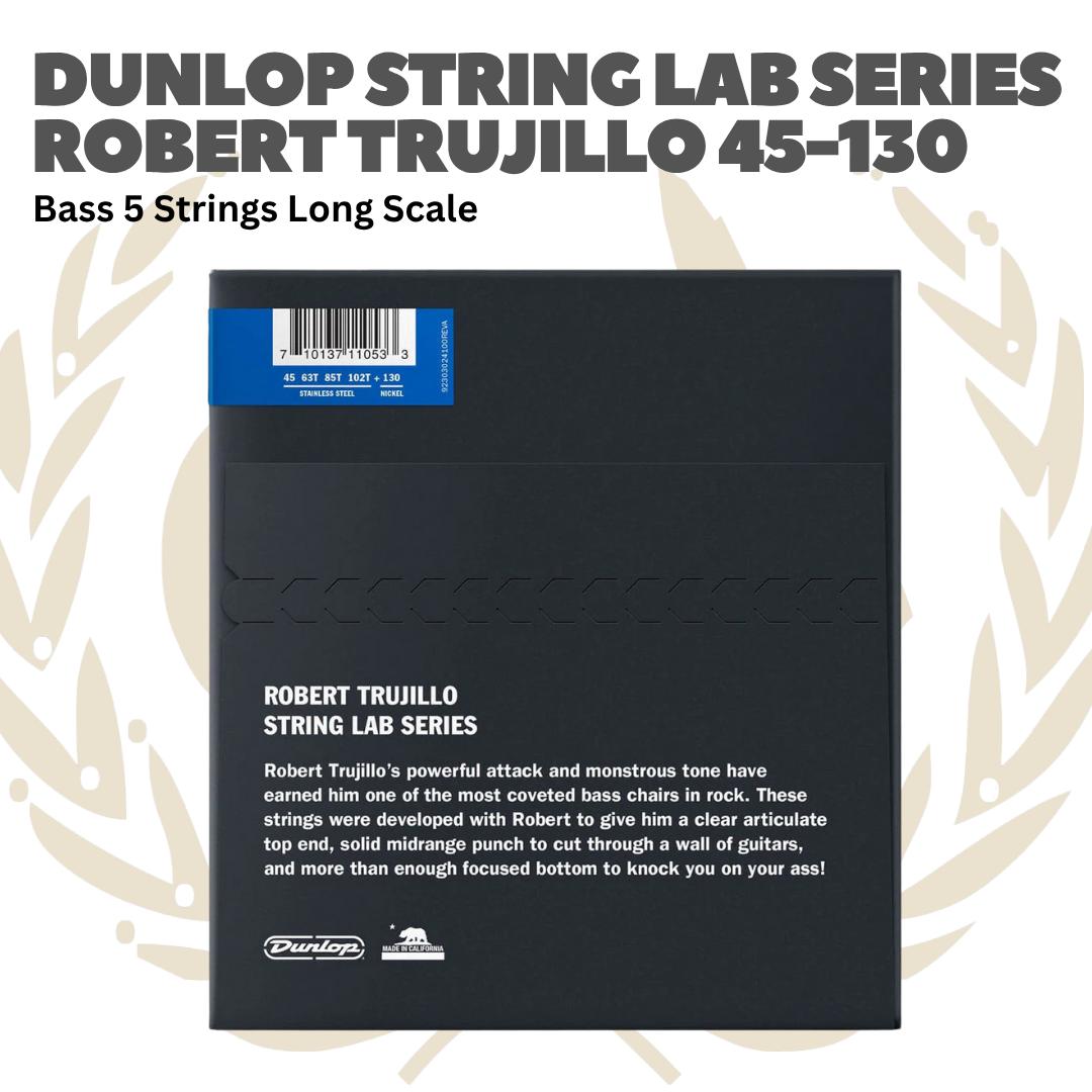 Dunlop STRING LAB SERIES RTT45130T ROBERT TRUJILLO TAPERED BASS STRINGS 45-130
