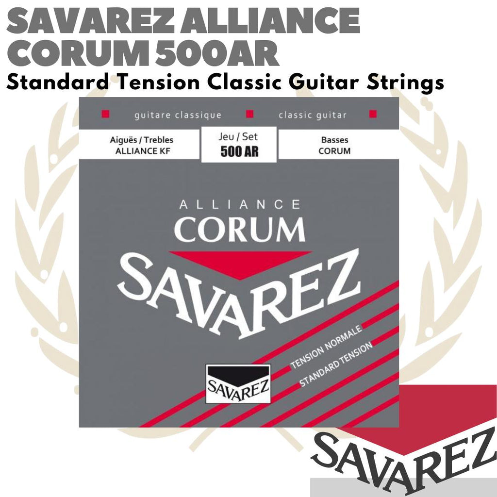 SAVAREZ ALLIANCE CORUM NORMAL TENSION 500AR | Senar Gitar Klasik Nilon