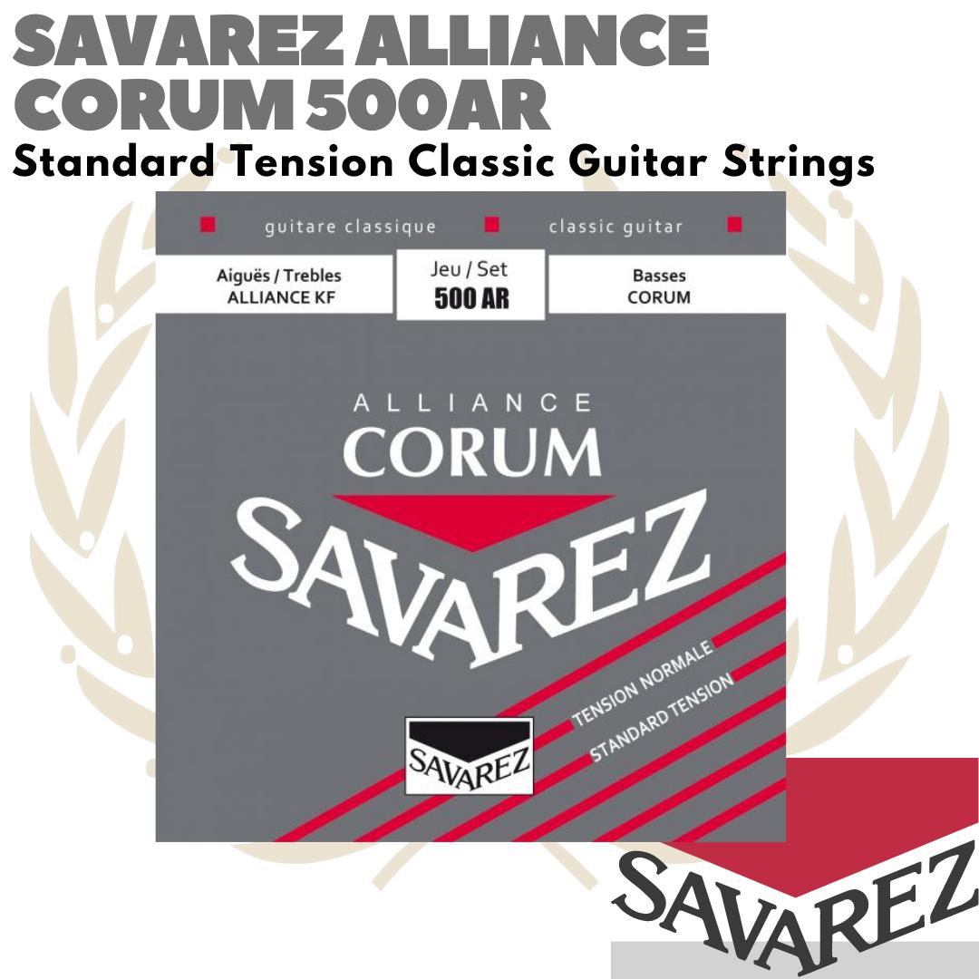 SAVAREZ ALLIANCE CORUM NORMAL TENSION 500AR | Senar Gitar Klasik Nilon
