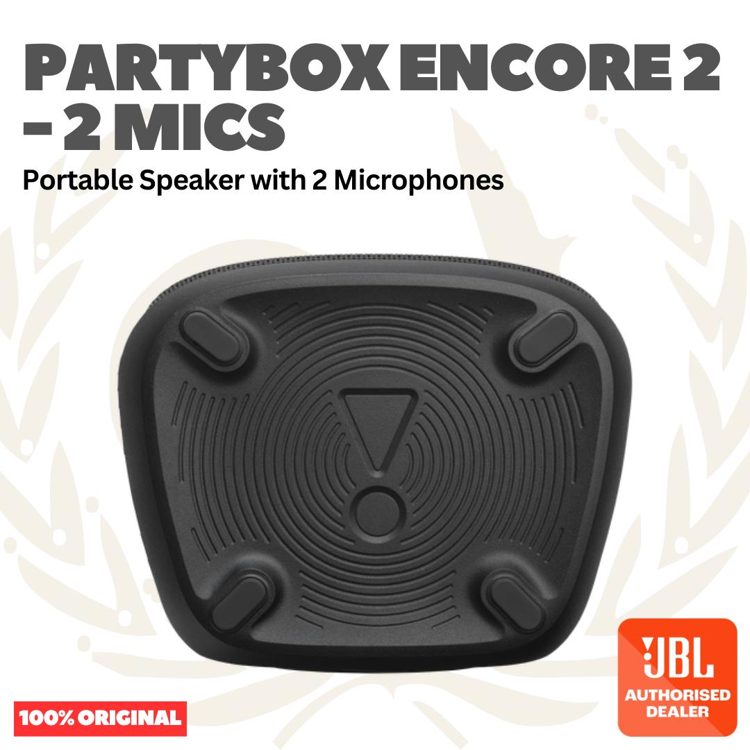 JBL PartyBox Encore 2 Portable Speaker with 2 Microphones - Speaker Portabel dengan 2 Mic