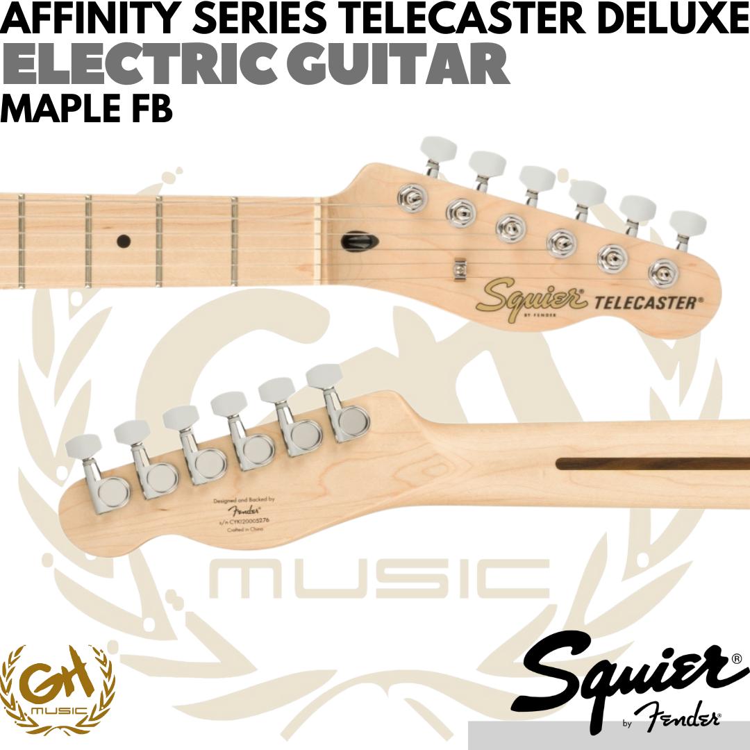 Squier Affinity Series Telecaster Deluxe Electric Guitar, Maple FB