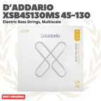 D'Addario XSB45130MS 45-130 Nickel Plated Steel Multi Scale Electric Bass 5-Strings - Senar Bass Listrik Elektrik 5-Senar Coated XSB-45130MS