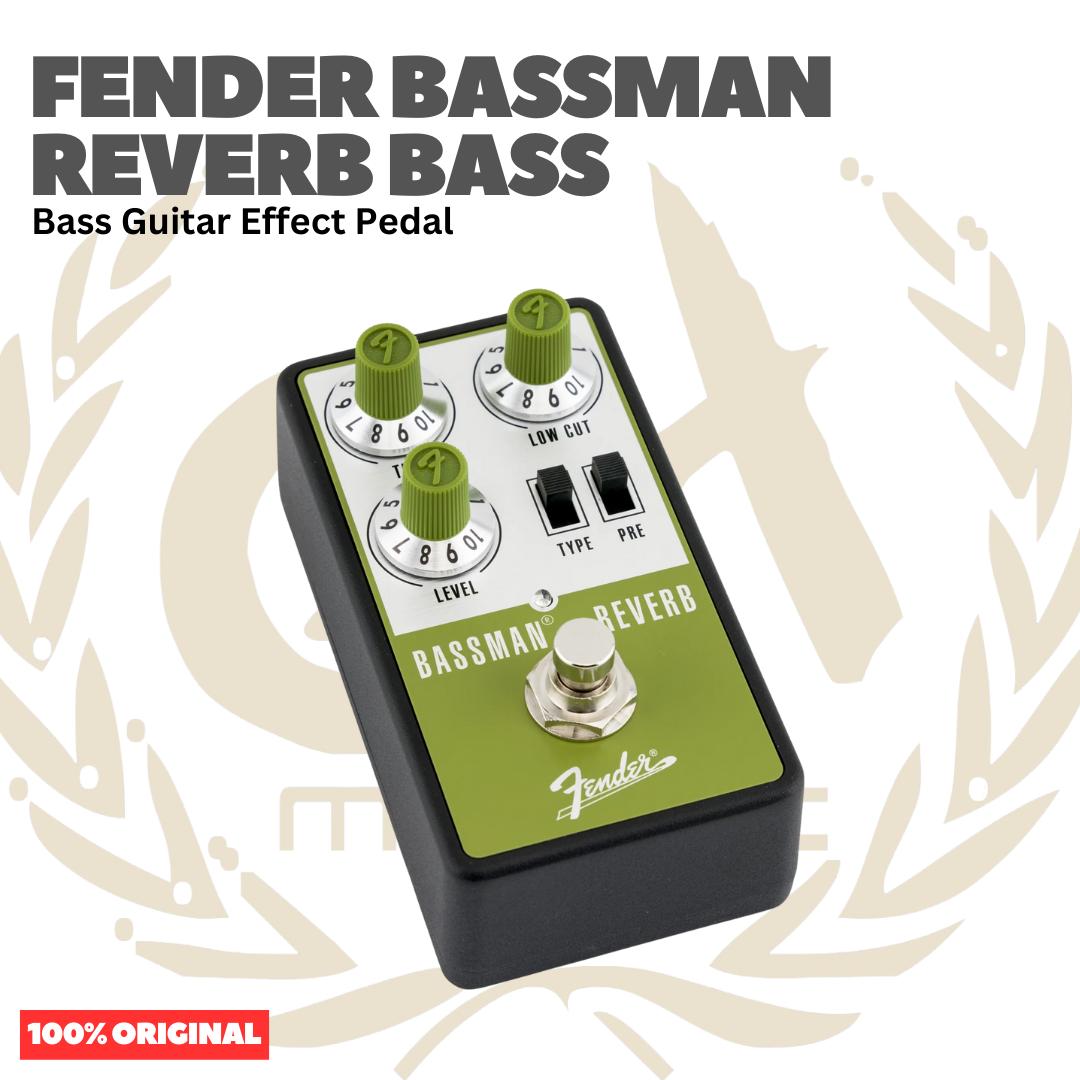 Fender Bassman Reverb Bass Guitar Effects Pedal - Efek Pedal Bass Gitar