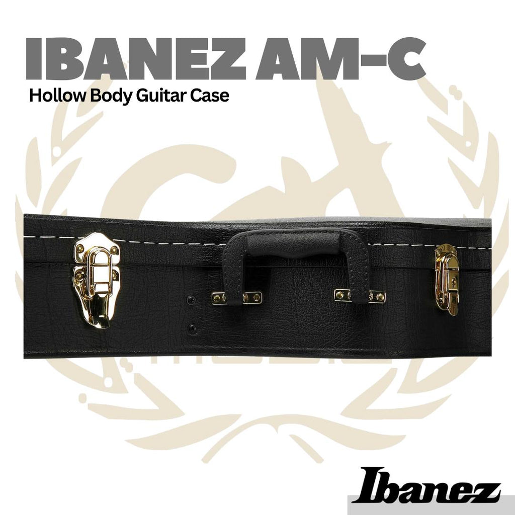 Ibanez AM-C Hollowbody Guitar Case - Hardcase Koper Gitar