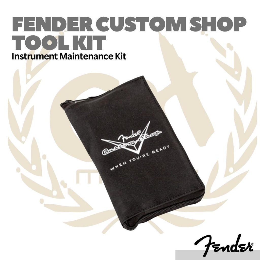 Fender Custom Shop Tool Kit by Cruztools - Alat Reparasi Gitar Bass