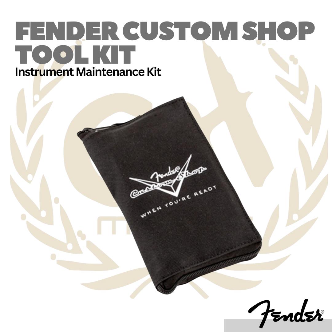 Fender Custom Shop Tool Kit by Cruztools - Alat Reparasi Gitar Bass