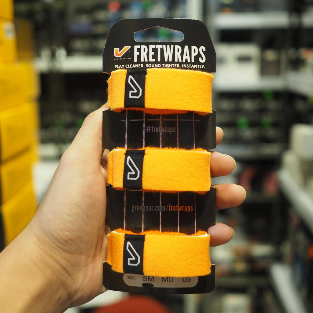 FretWraps by Gruv Gear HD Flare 3-Pack FW-3PK-ORG