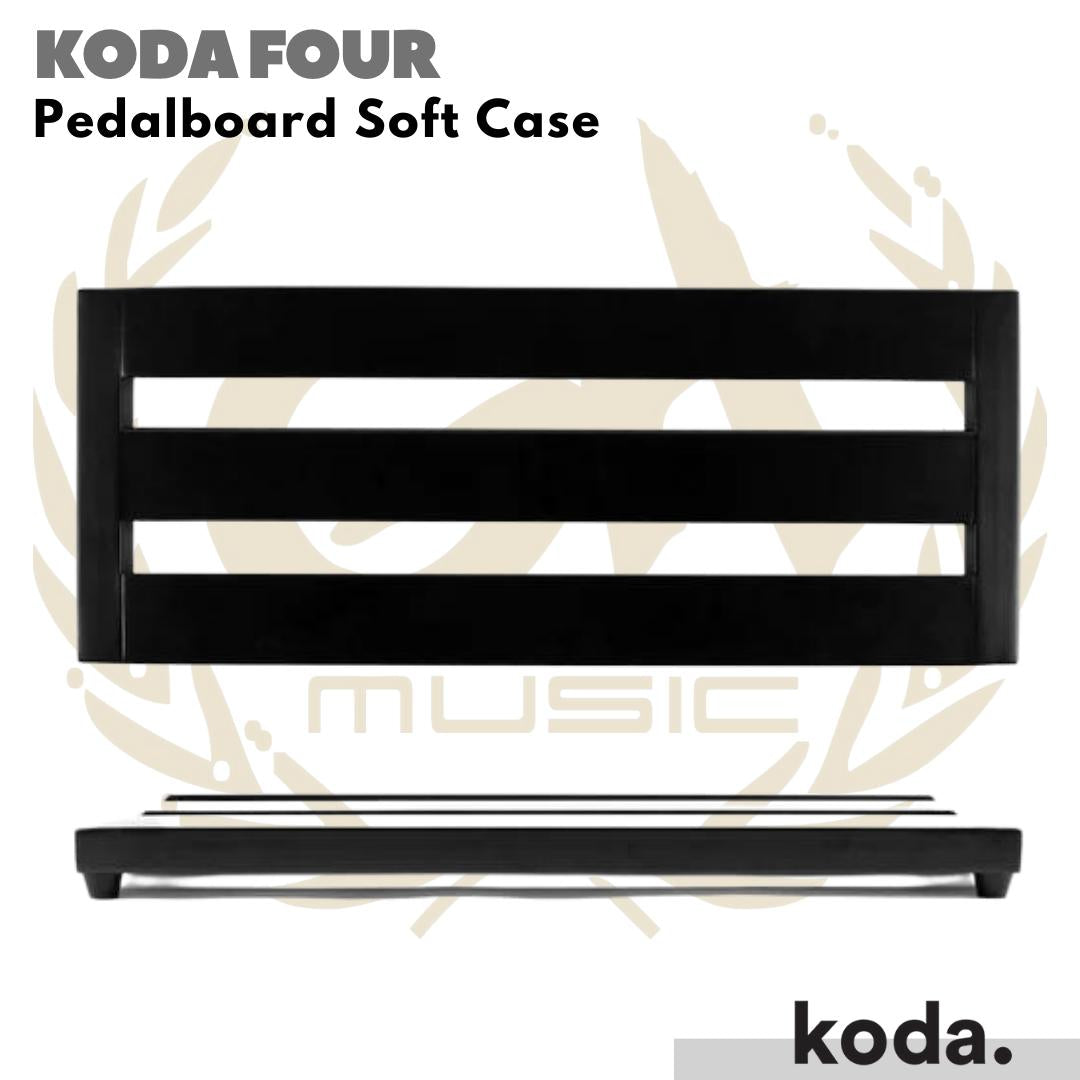 Koda Essential Effect Pedal Soft Case FOUR + Pedalboard | Tas Efek