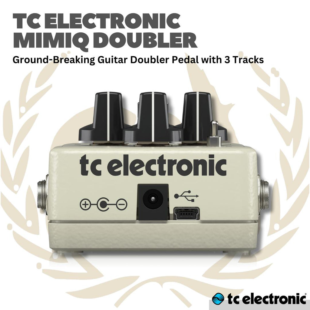 TC ELECTRONIC MIMIQ DOUBLER GUITAR EFFECT PEDAL - EFEK PEDAL GITAS BASS