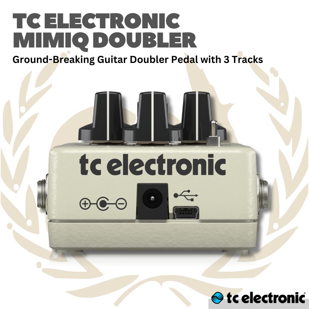 TC ELECTRONIC MIMIQ DOUBLER GUITAR EFFECT PEDAL - EFEK PEDAL GITAS BASS