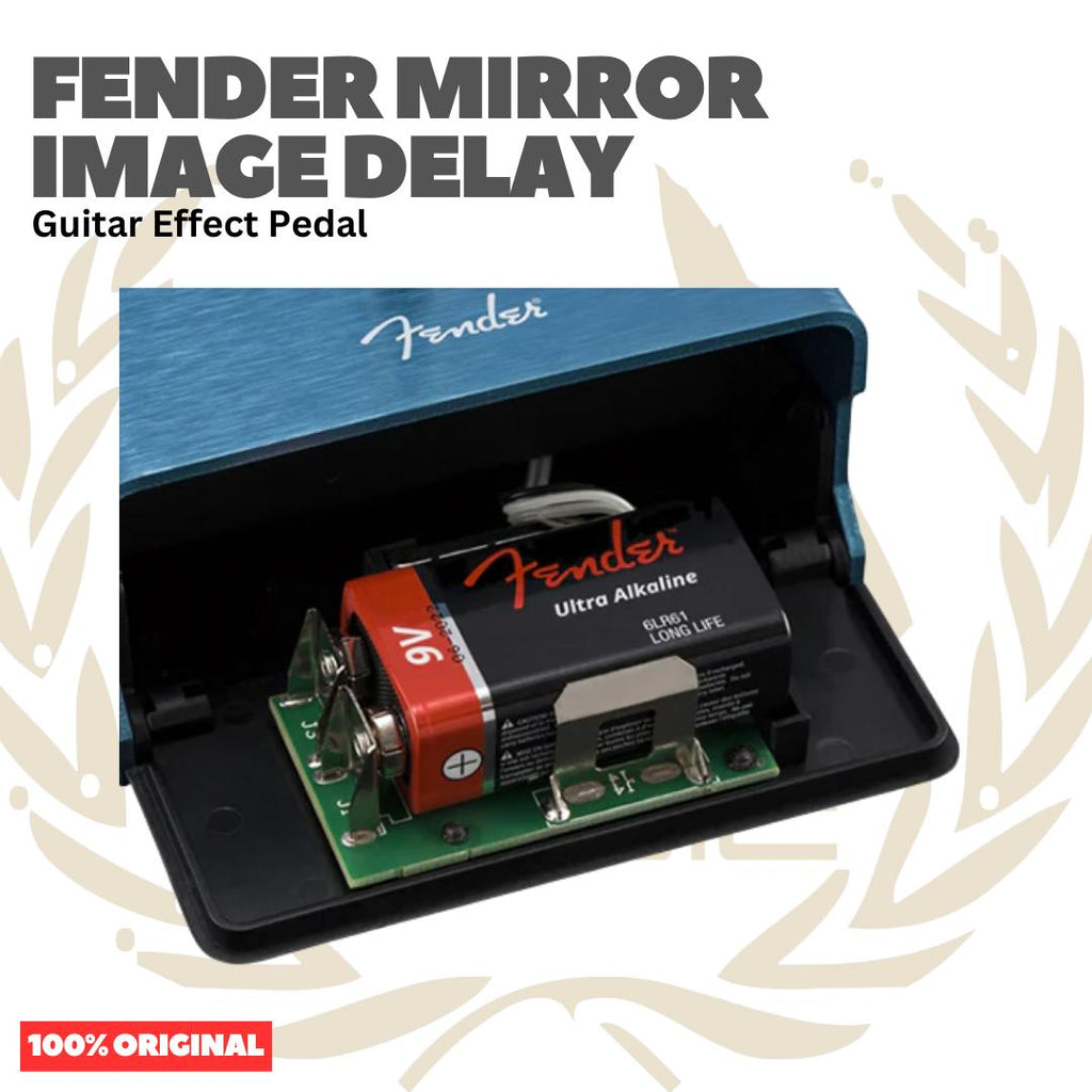 Fender Mirror Image Delay Guitar Effects Pedal - Efek Pedal Gitar Bass