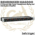 BEHRINGER POWERPLAY HA6000 6 Channel Headphones Distribution Amplifier