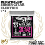 Ernie Ball 3123 Super Slinky Titanium RPS Coated Electric Strings 9-42