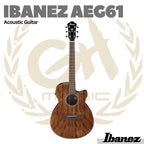 Ibanez AEG61-NMH Acoustic Guitar - Gitar Akustik