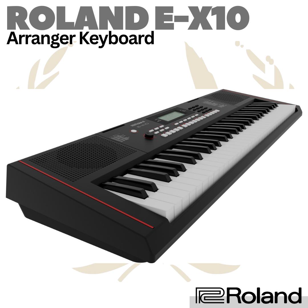 ROLAND E-X10 Arranger Keyboard 61 Keys | Piano EX-10 EX10