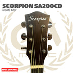 Scorpion SA200CD Acoustic Guitar - Gitar Akustik SA 200 CD Original Asli