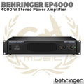 BEHRINGER EUROPOWER EP4000 4000 Watt Stereo Power Amplifier with ATR