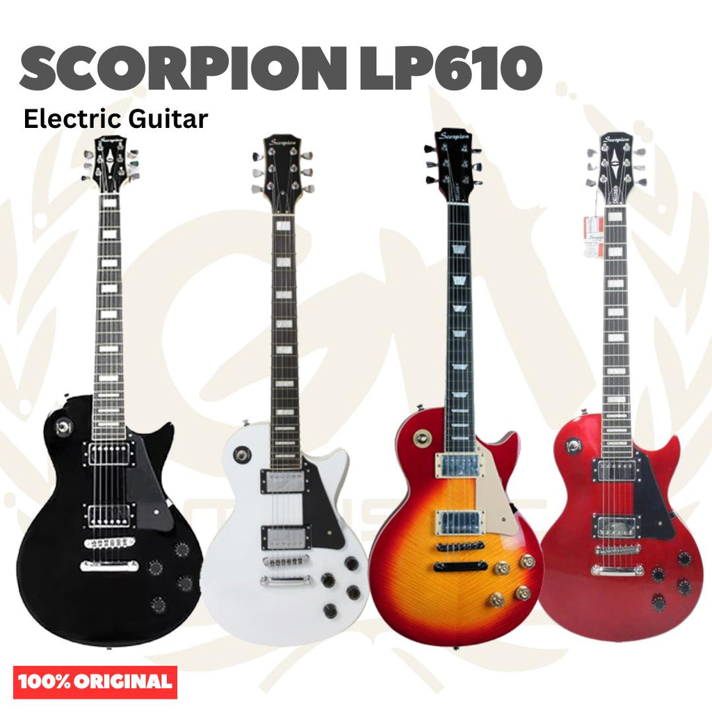Scorpion LP610 Electric Guitar | Gitar Listrik Elektrik Les Paul LP-610