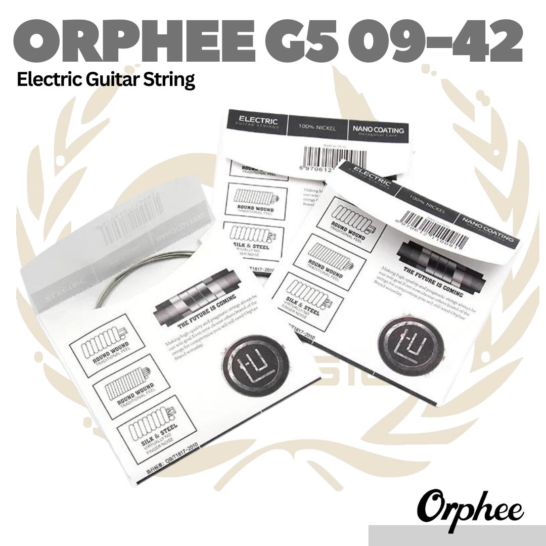 Orphee G5 Electric Guitar String 09-42 - Senar Gitar Elektrik