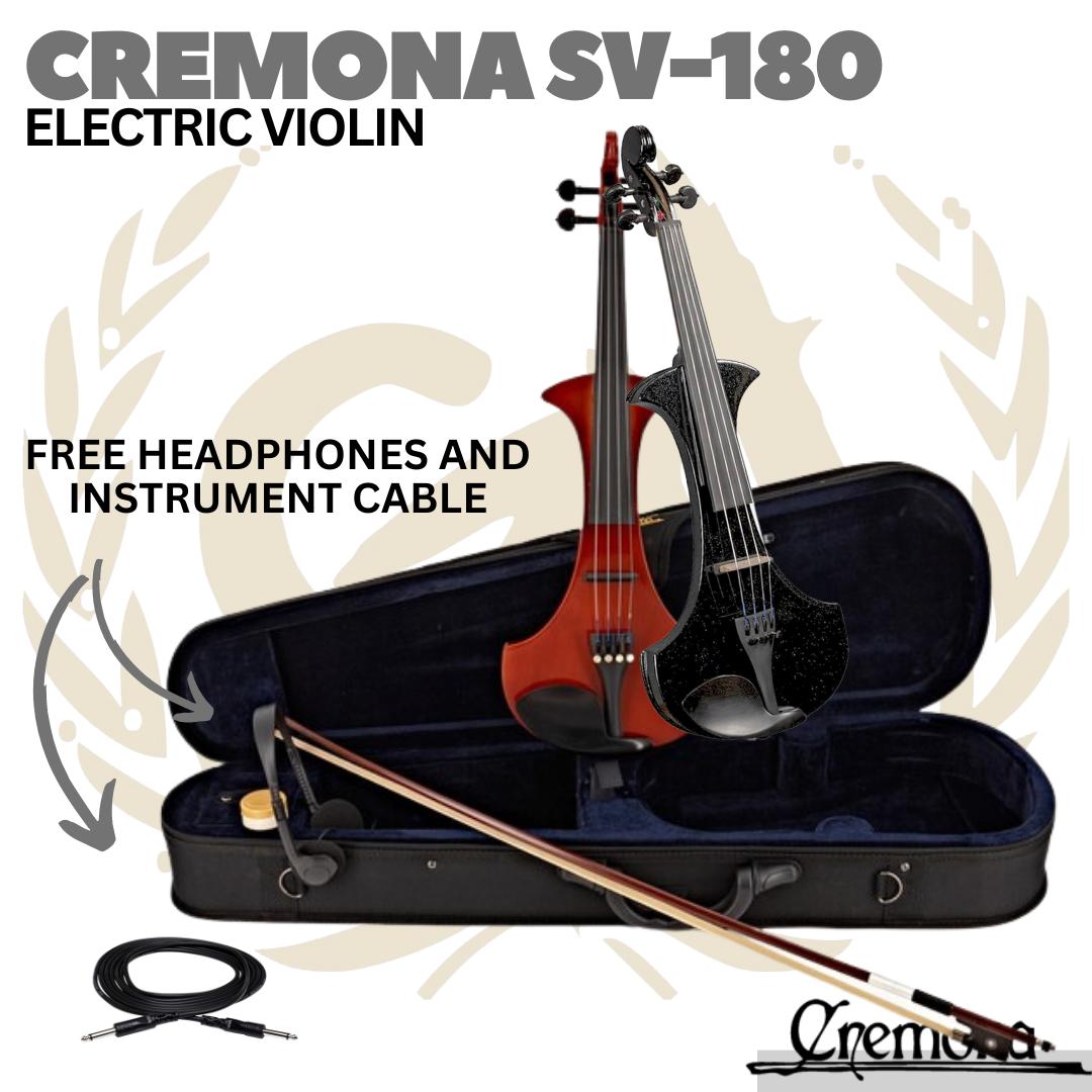 CREMONA SV180 Electric Violin Outfit | Biola Elektrik SV-180
