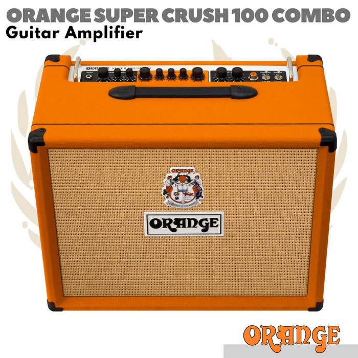 ORANGE SUPER CRUSH 100 COMBO Guitar Amplifier | Ampli Gitar Elektrik