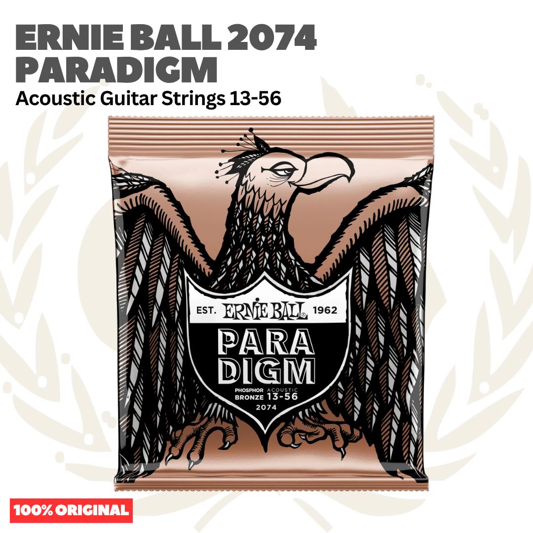 Ernie Ball 2074 13-56 Paradigm Medium Phosphor Bronze Acoustic Guitar Strings - Senar Gitar Akustik