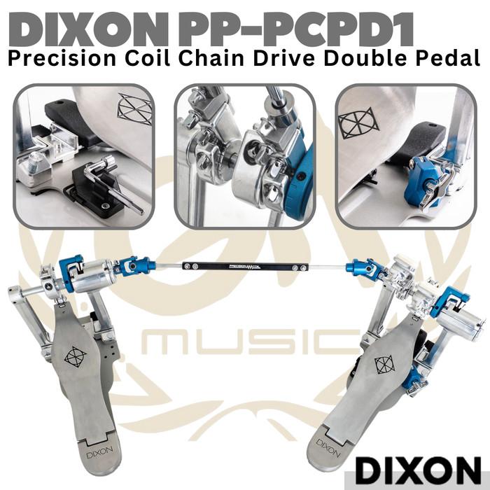 DIXON PP-PCPD1 Precision Coil Chain Drive Double Pedal Drum