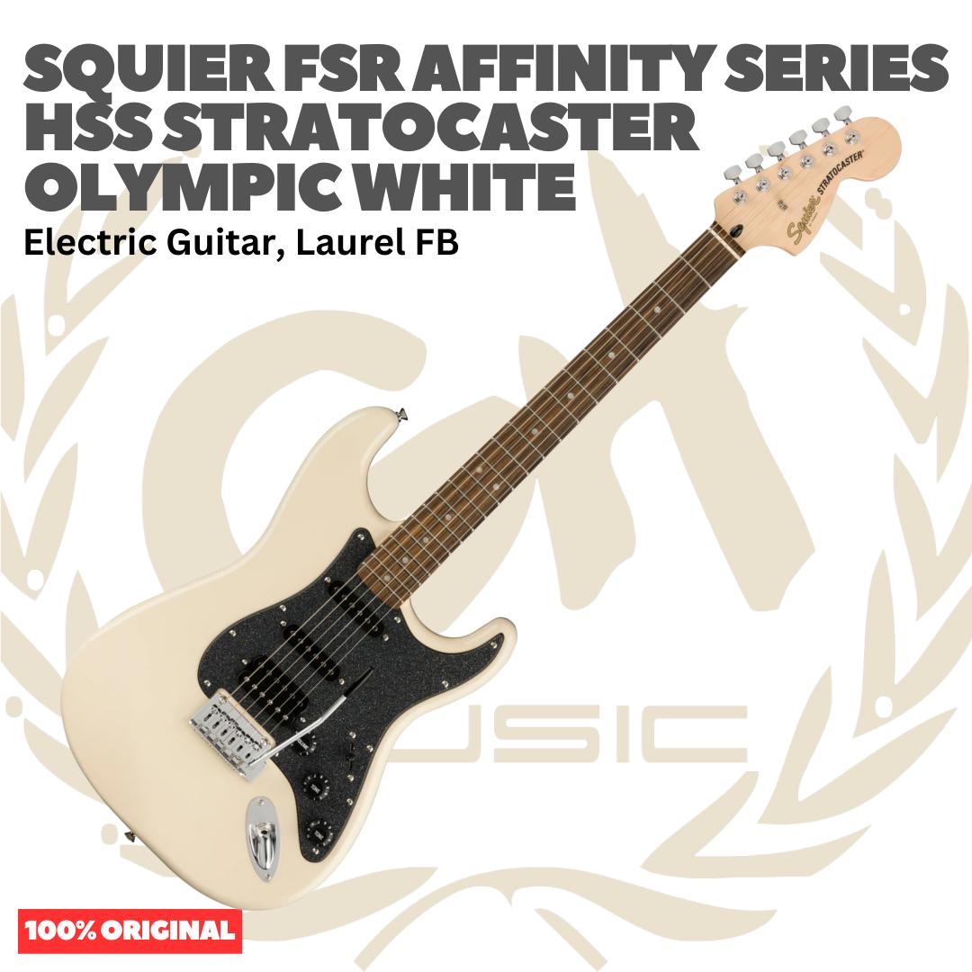 Squier FSR Affinity Series Stratocaster HSS Electric Guitar - Gitar Listrik Elektrik Original Asli
