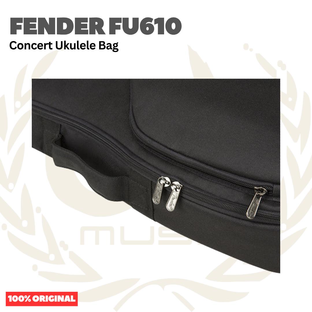 Fender FU610 Concert Ukulele Bag - Tas Case Ukulele Konser