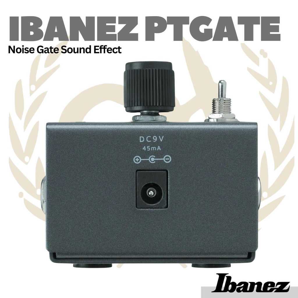 Ibanez PTGATE Noise Gate Sound Effect For Electric Guitar - Efek Gitar